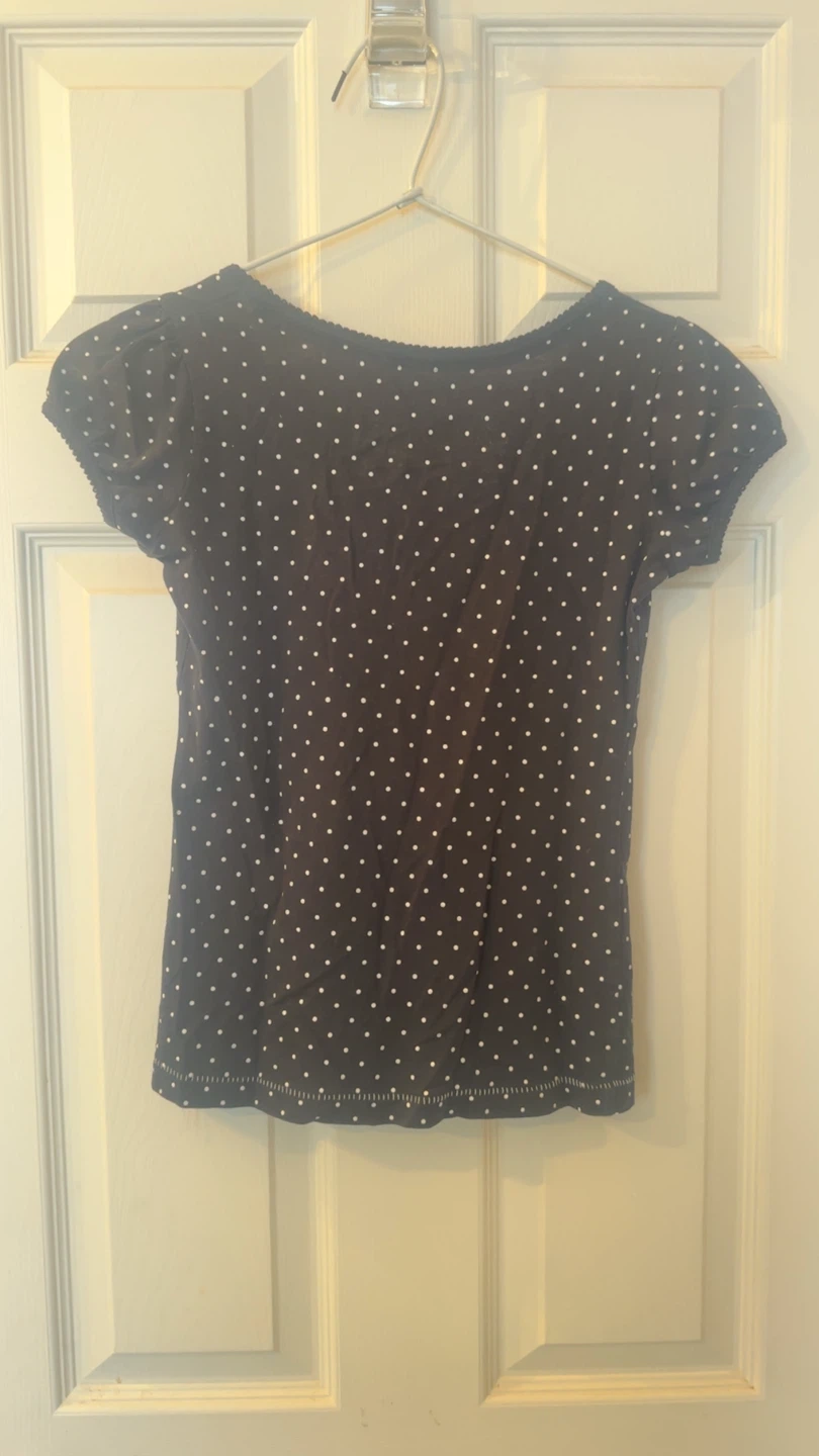 Anchor Blue Polka Dot T-Shirt - photo 2