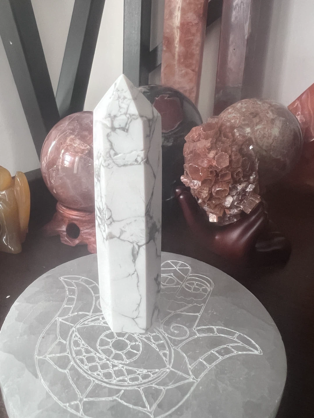 HOWLITE STONE POINT number 1 - photo 2