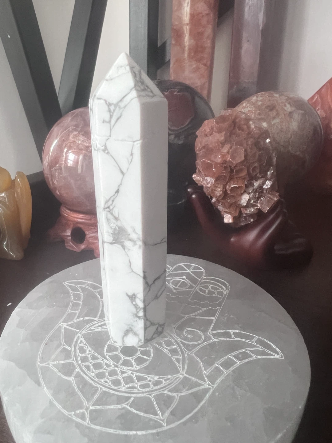 HOWLITE STONE POINT number 1 - photo 3