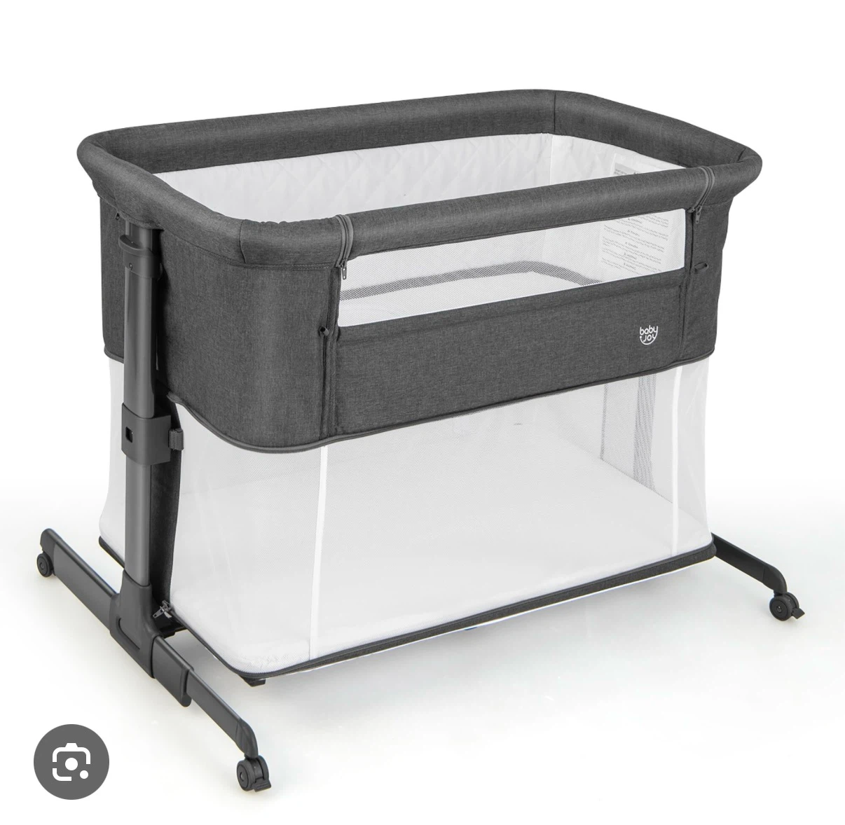 Baby Joy Bassinet Bedside Sleeper - photo 3