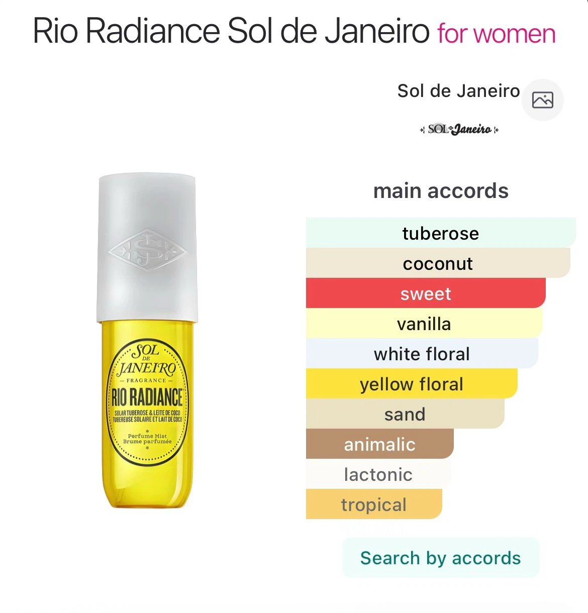 Sol de Janeiro Rio Radiance Perfume Mist 3.04 oz - photo 3