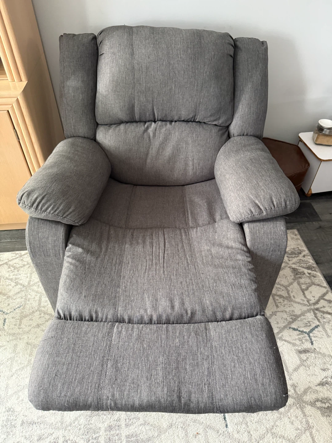 Grey Recliner Chair