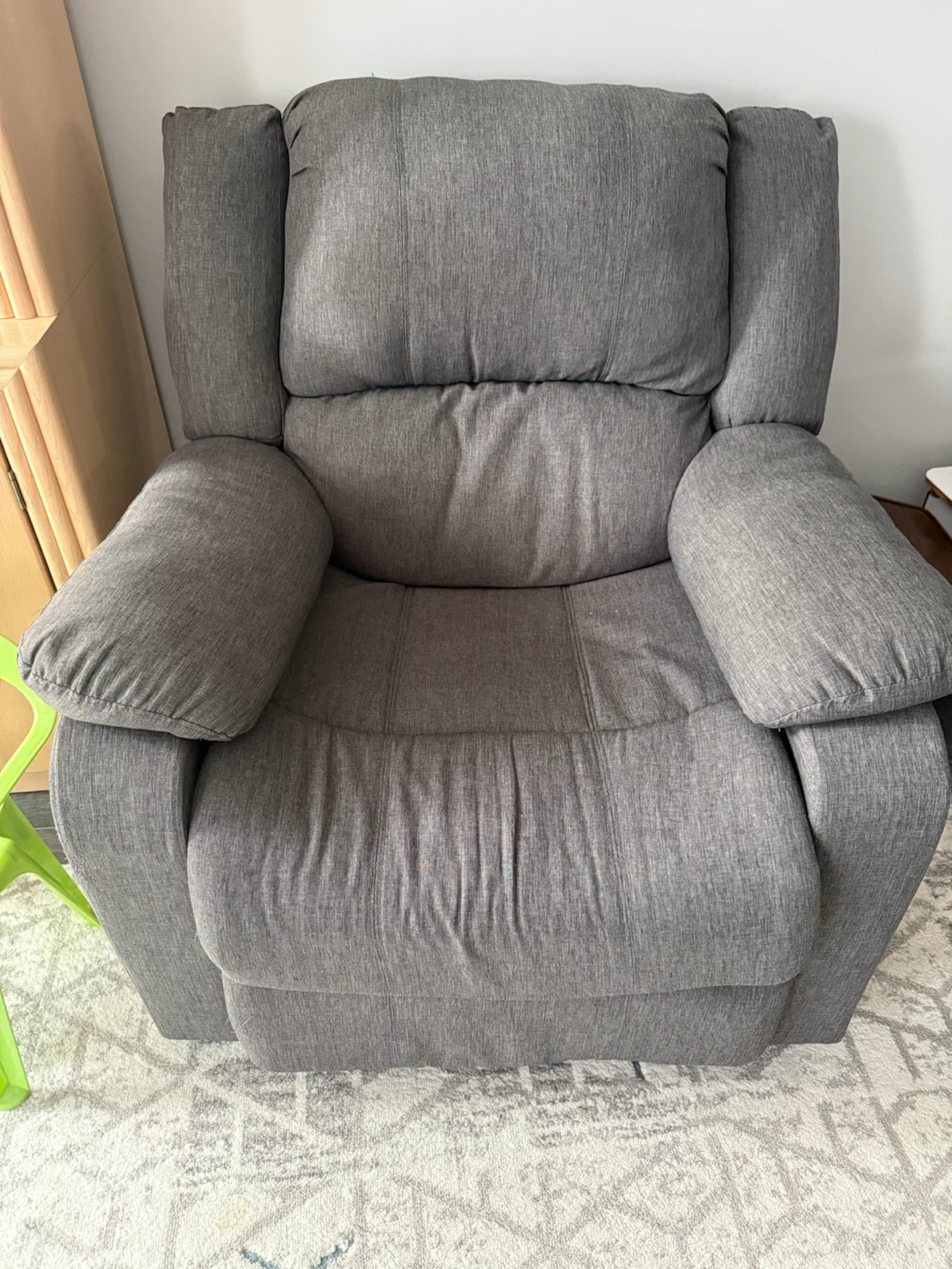 Grey Recliner Chair - photo 2