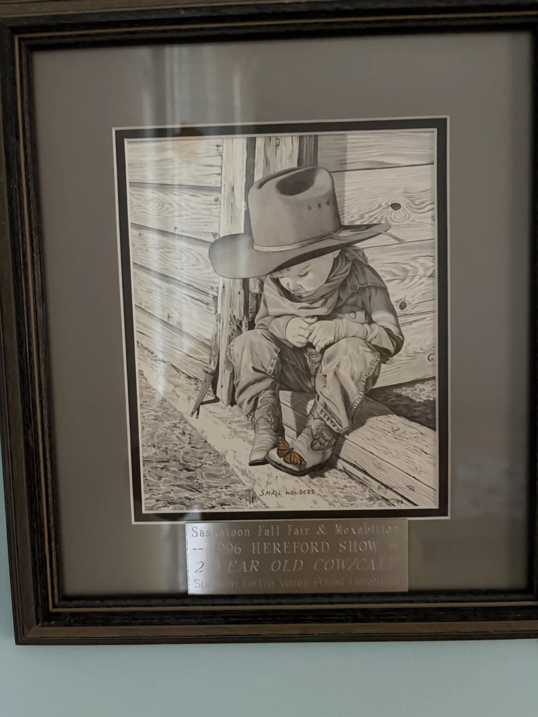 Bernie Brown "Small Wonders" Pencil Drawing