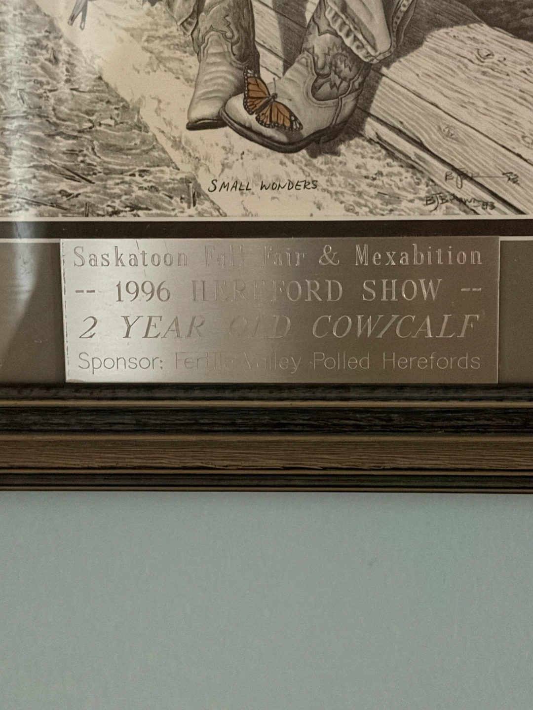 Bernie Brown "Small Wonders" Pencil Drawing - photo 4