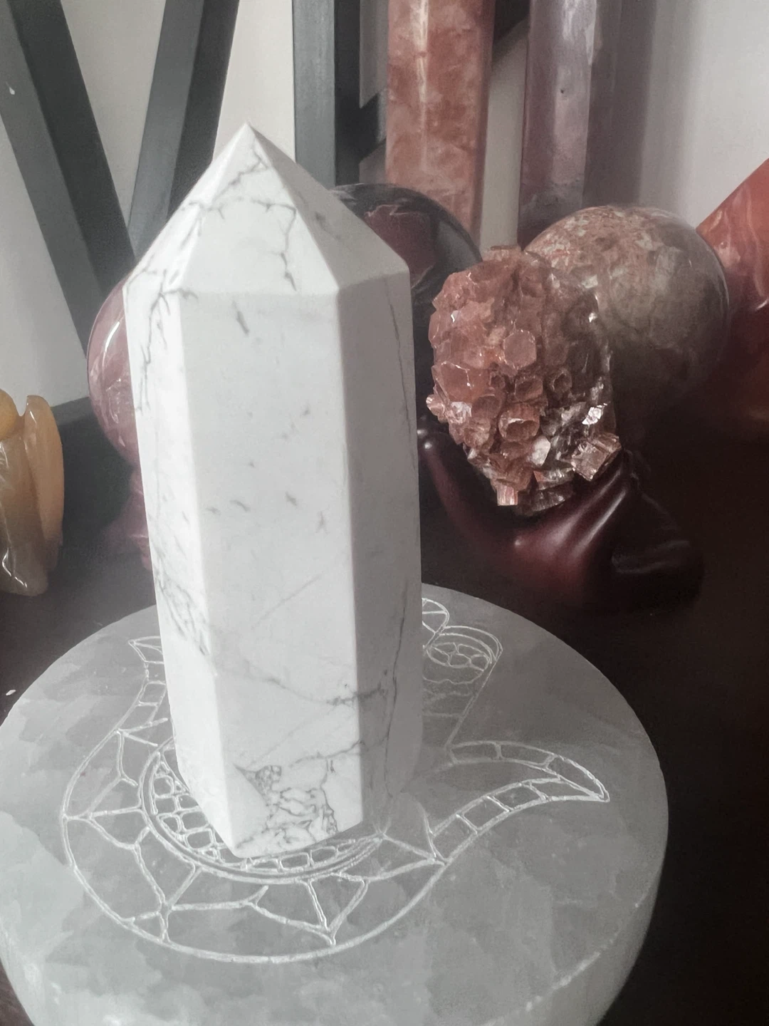 HOWLITE STONE POINT number 2 - photo 3