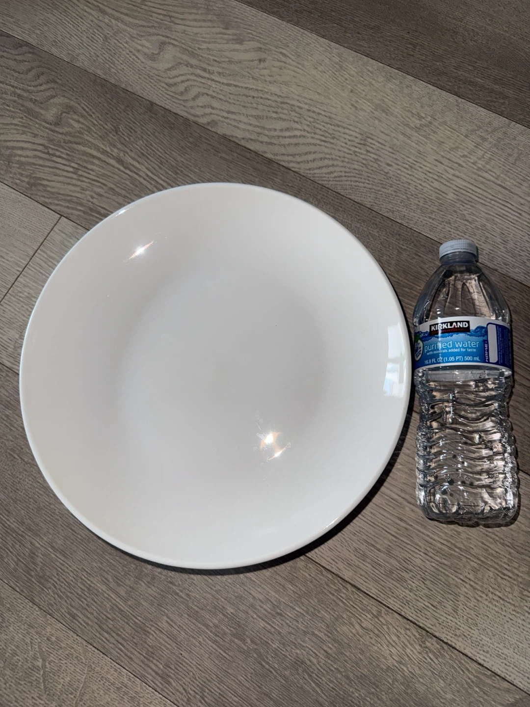 Set of 4 White plates