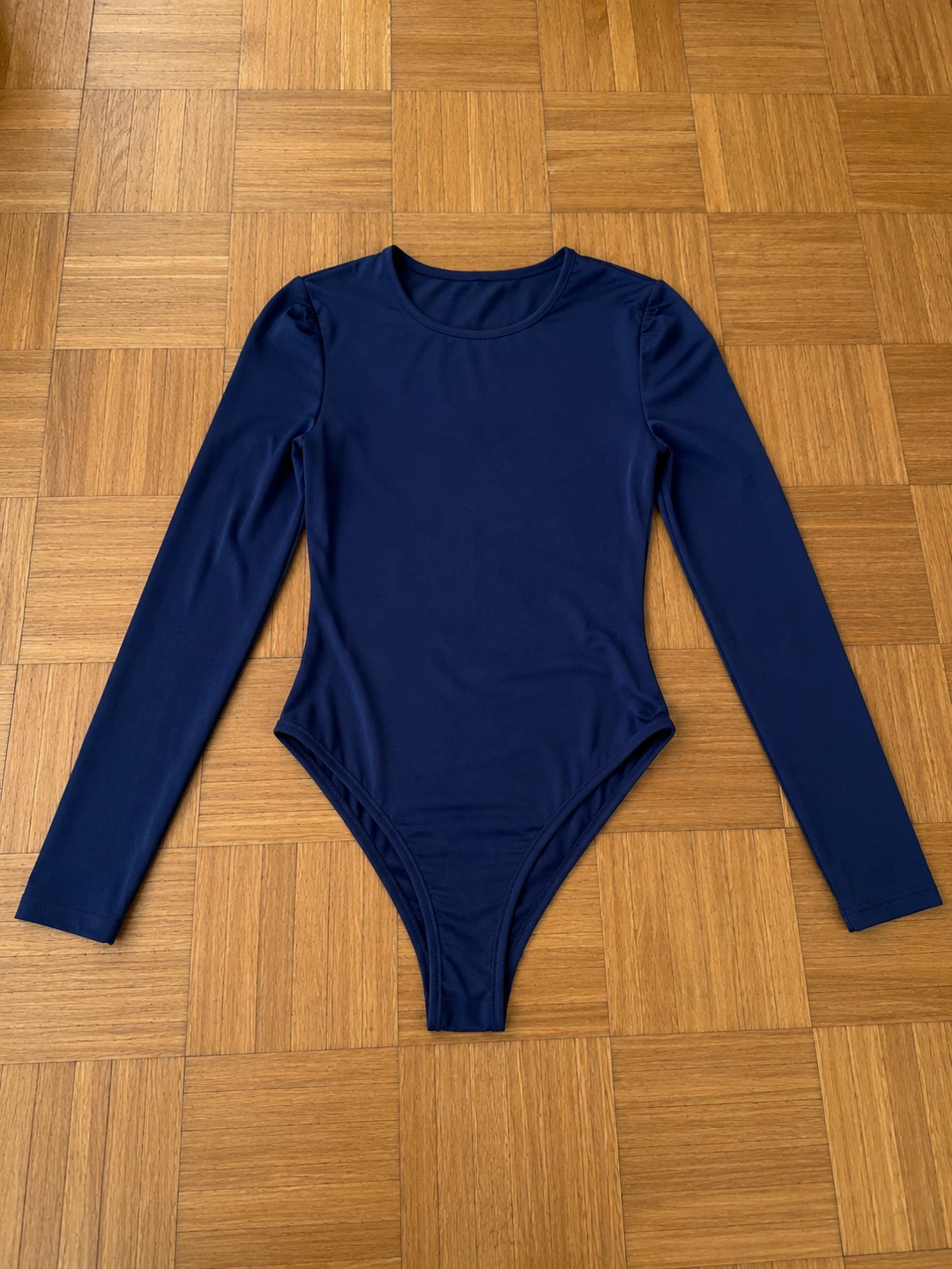Navy Long Sleeve Bodysuit