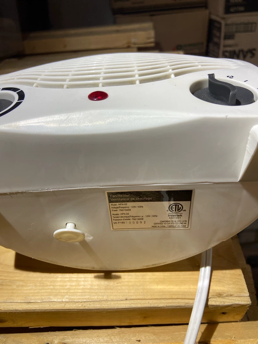 Royal Sovereign Fan Heater - photo 3