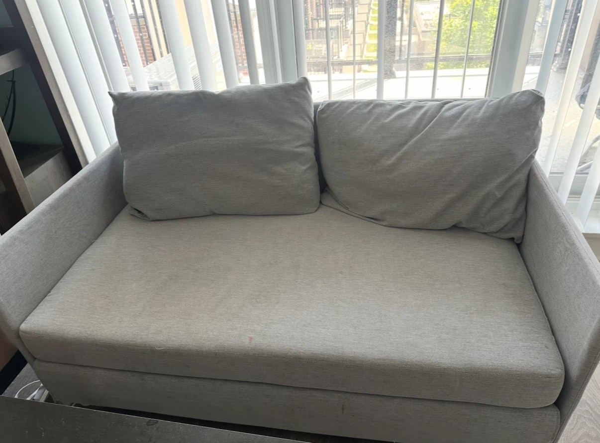 Grey Sofa Bed / Pull-Out Sleeper Sofa – Good Condition - photo 2