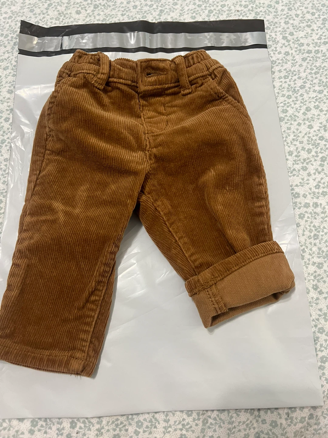 The Children's Place Corduroy Pants Brown 3-6M - photo 4
