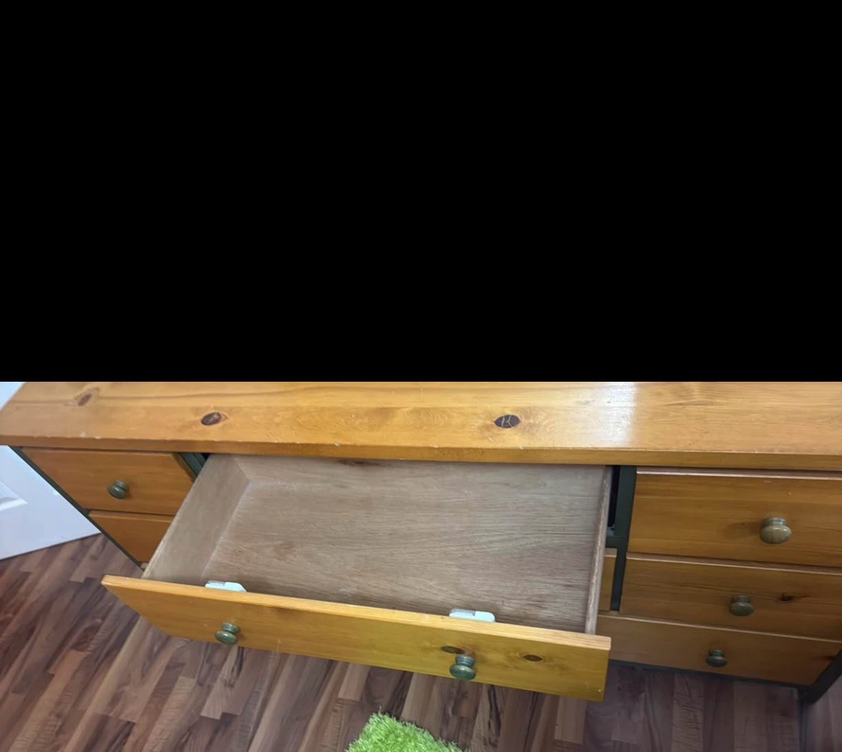 Wooden Dresser with Mirror - photo 5
