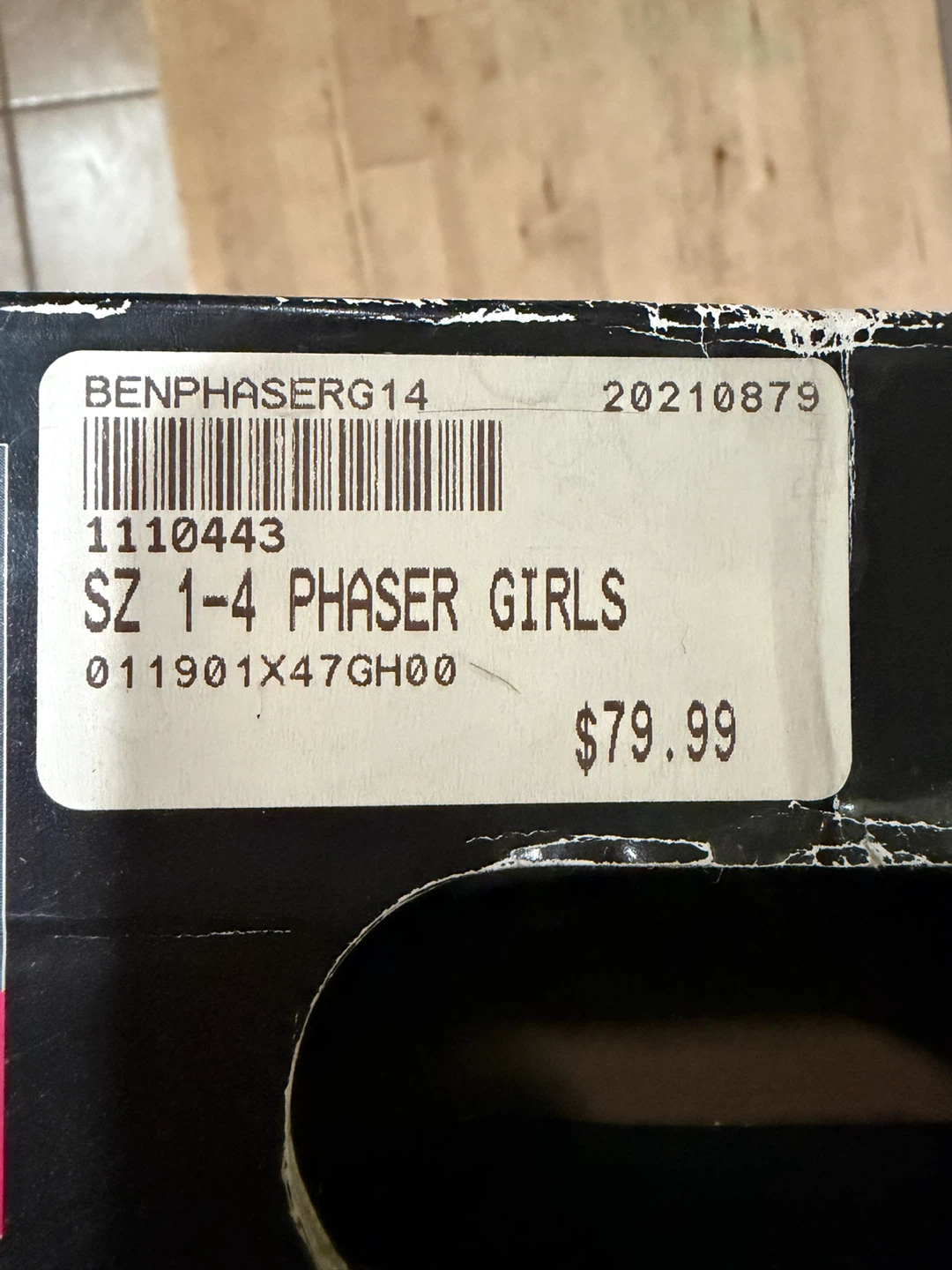 Bladerunner Phaser Girls Inline Skates Size 1-4 - photo 4