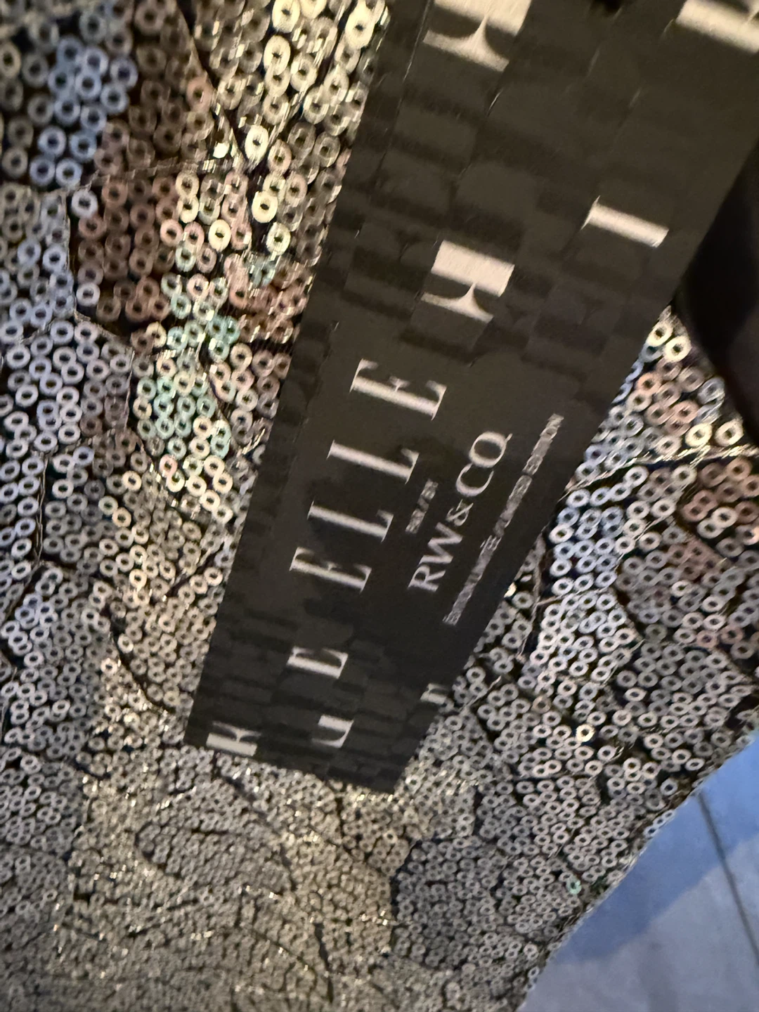 ELLE RW & CO. Sequin Sleeveless Dress - photo 3