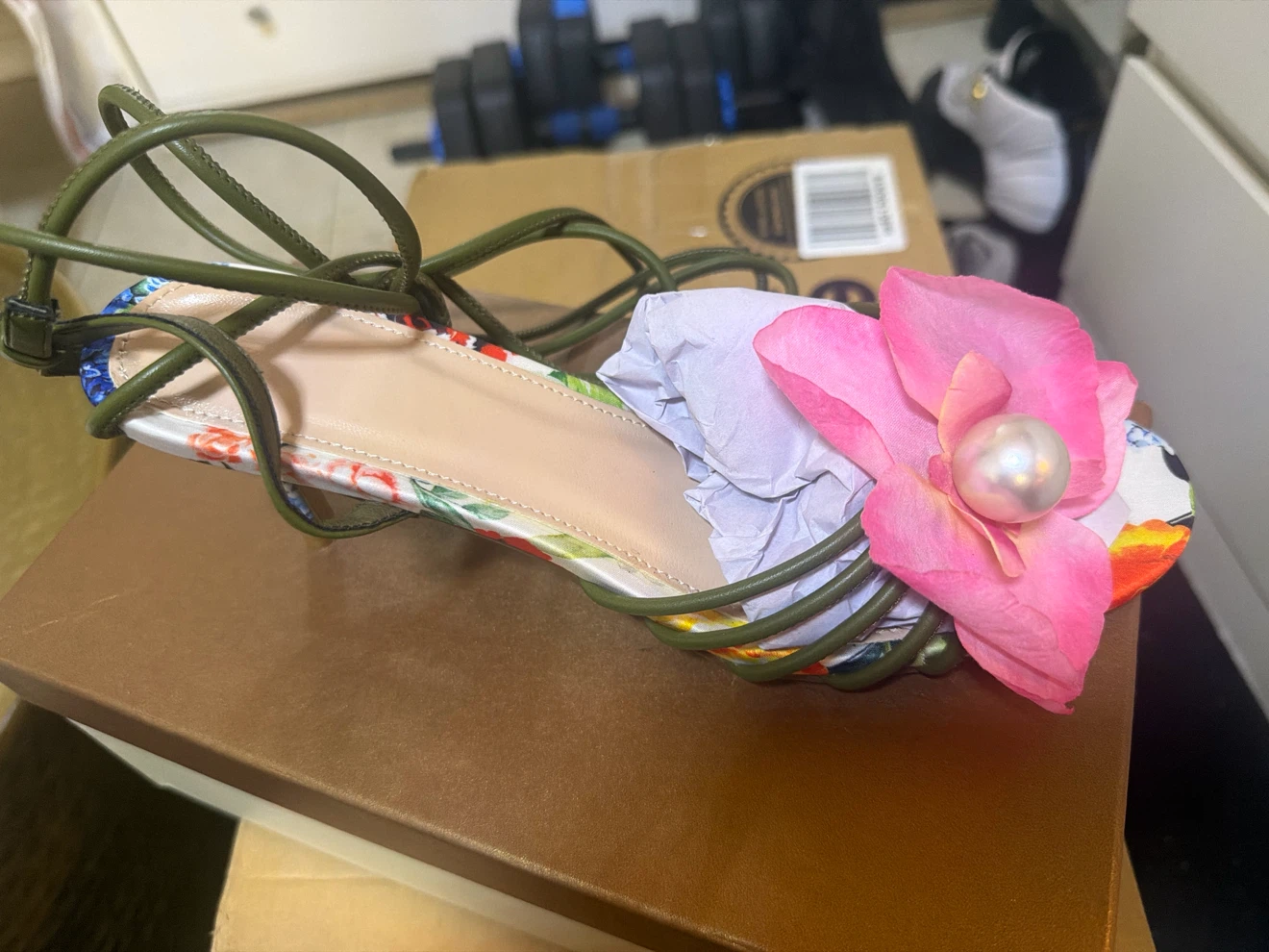 INC International Concepts Women's Floral Sandals - photo 3