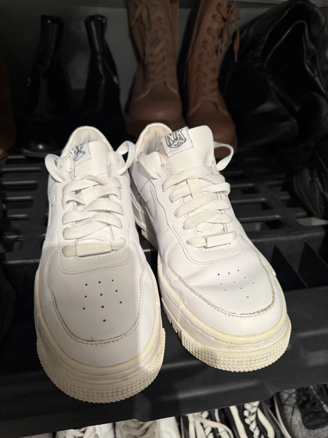 Women’s Nike Air Force 1 White Sneakers - photo 2