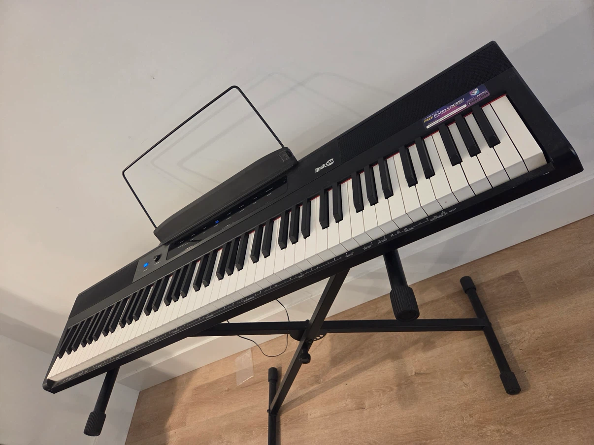 RockJam RJ88DP 88-Key Digital Piano (with Stand & Accessories)