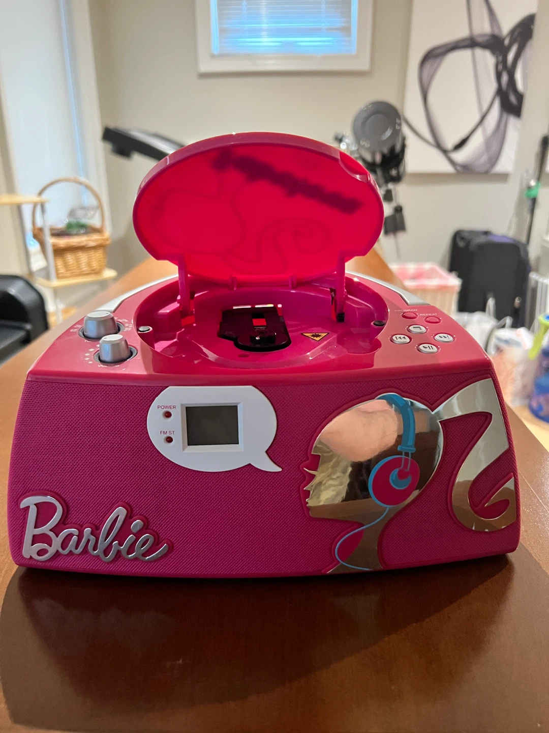 Vintage Barbie CD Player Boombox with Radio - photo 2