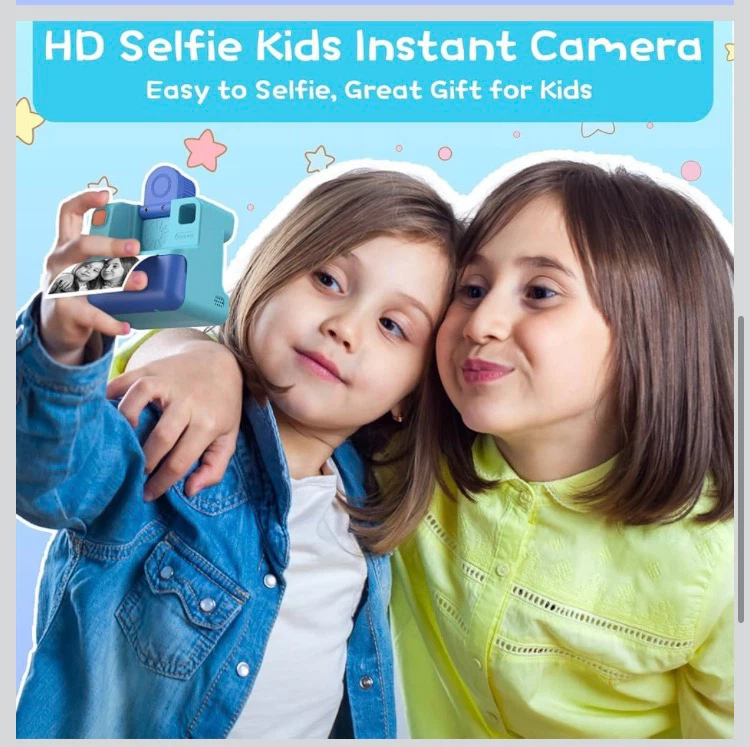 HD Selfie Kids Instant Camera with Printer - photo 3