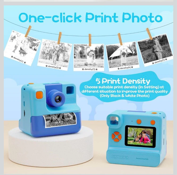 HD Selfie Kids Instant Camera with Printer - photo 5