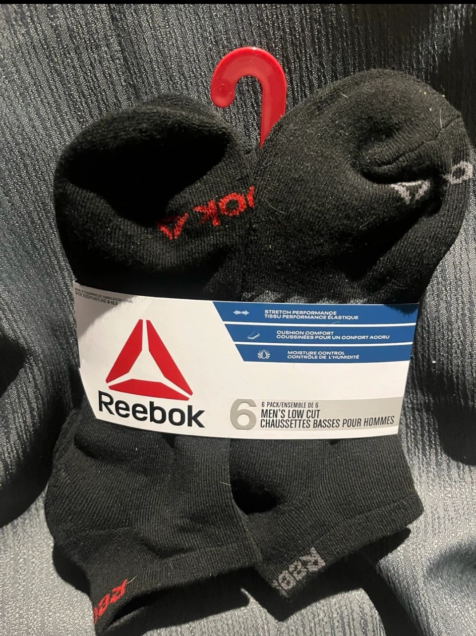 Reebok Men's Low Cut Socks - 6 Pack