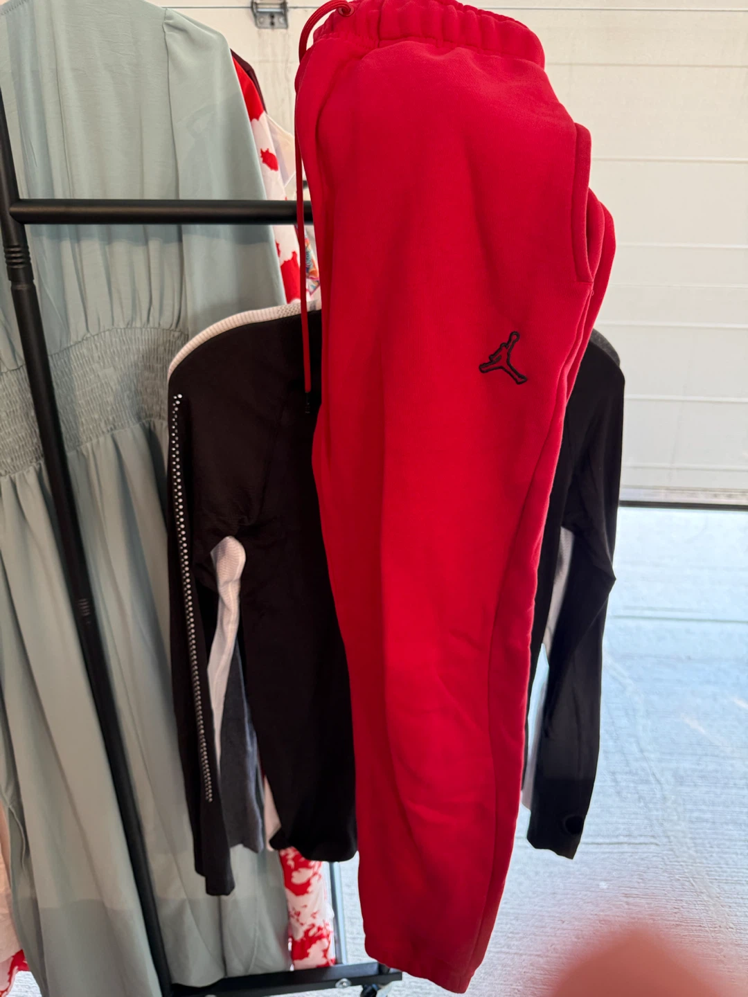 Jordan Red Sweatpants Size Small