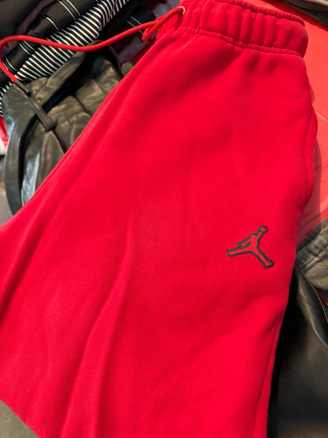 Jordan Red Sweatpants Size Small - photo 2