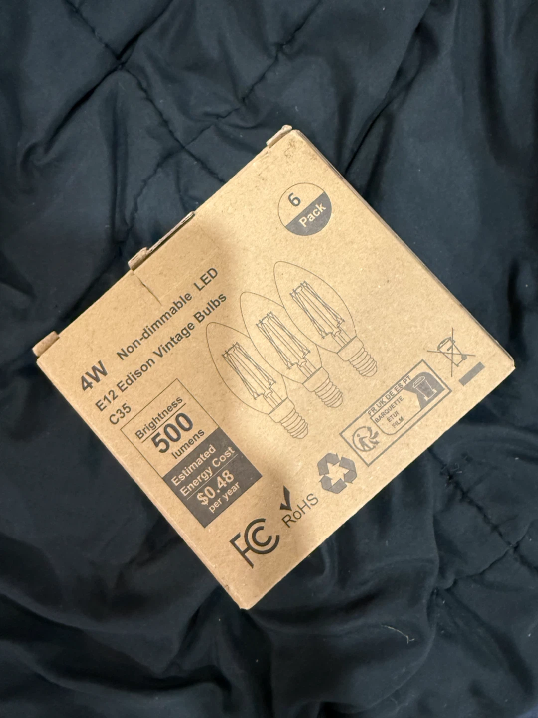 BRAND NEW 6 Pack Edison Vintage LED Bulbs!