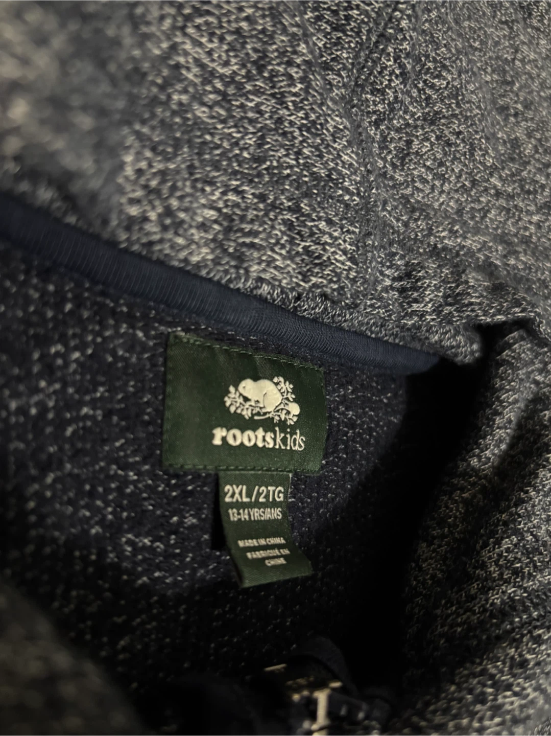 Kids Organic Original Terry Full Zip Hoodie - photo 3