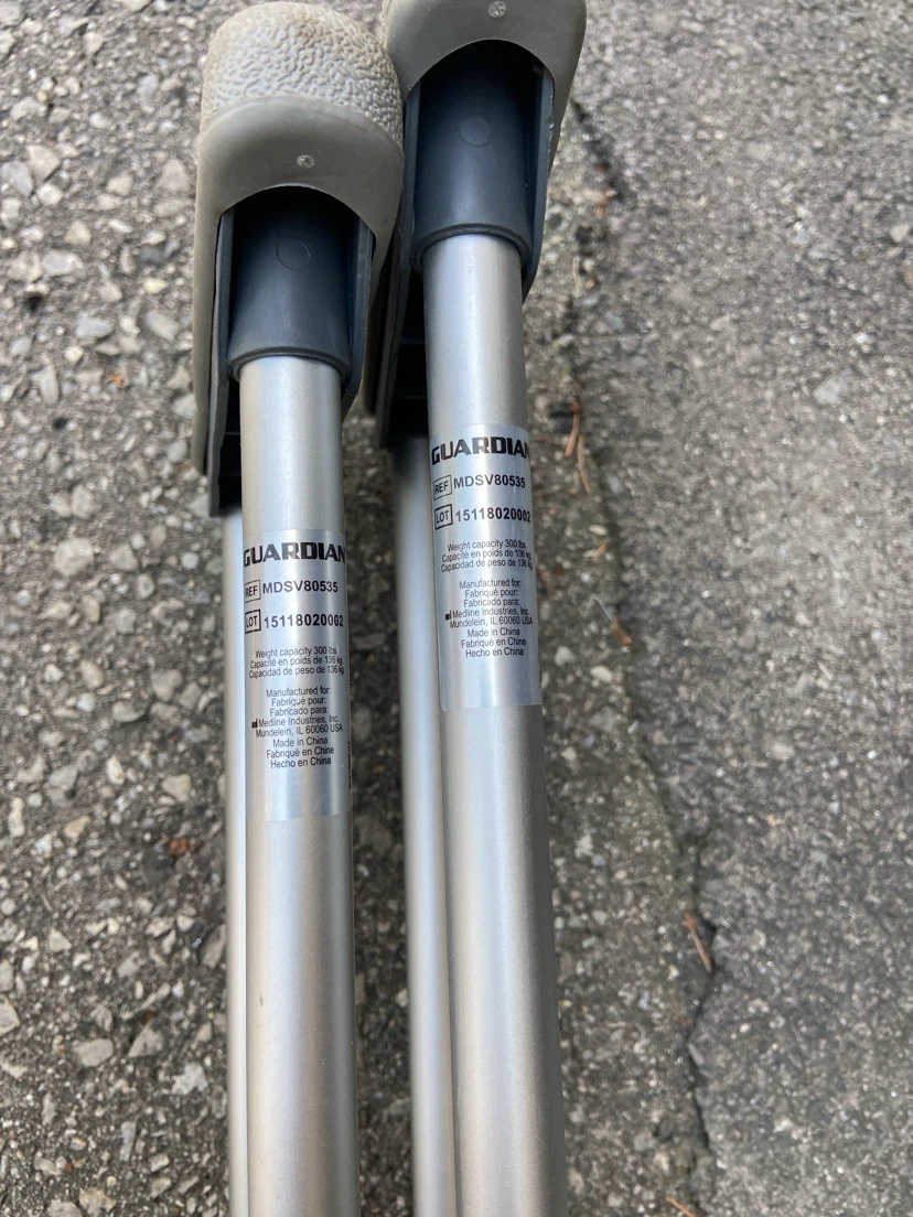 Guardian Adjustable Crutches - photo 2
