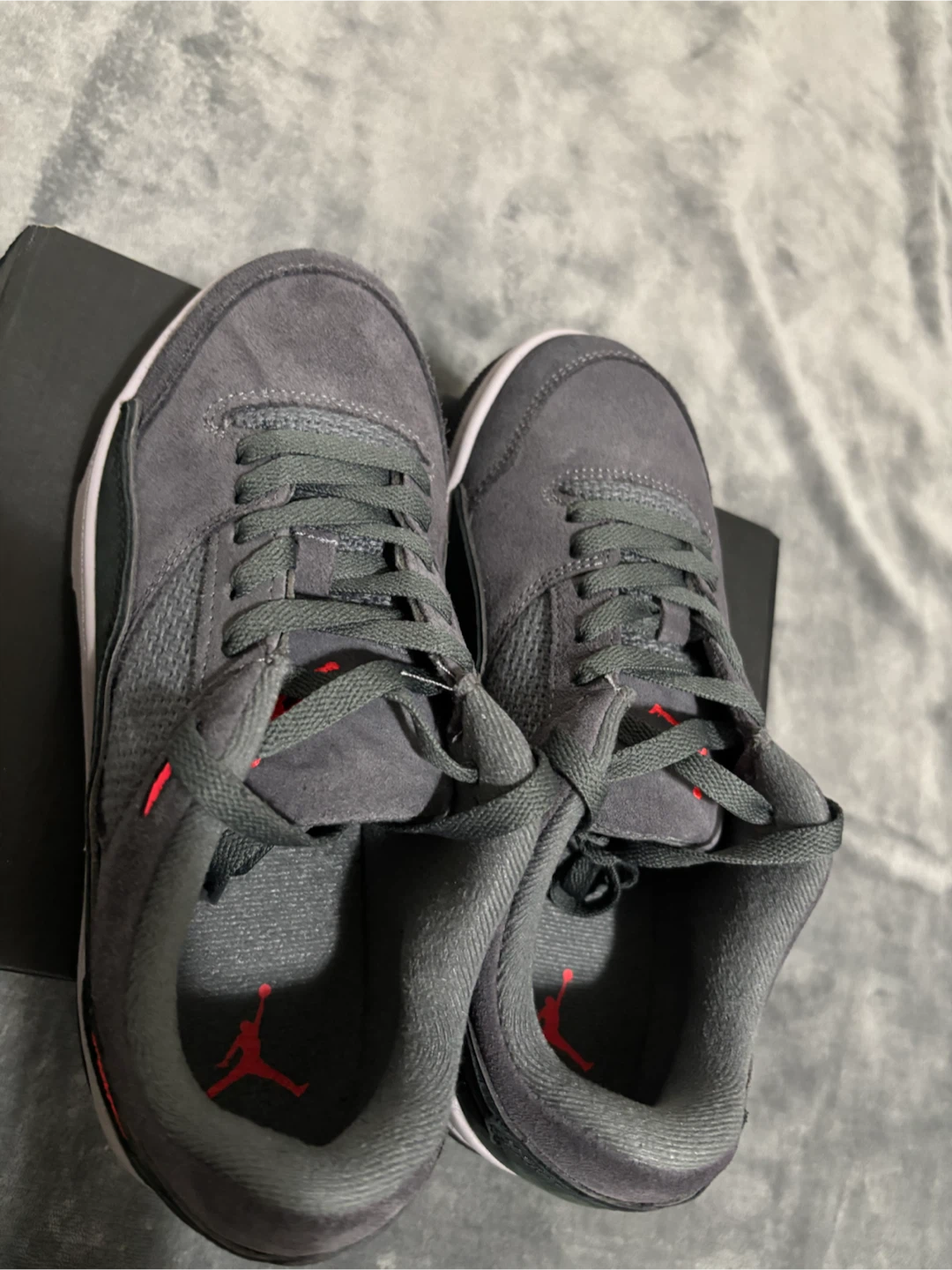Jordan Flight Court 7Y Dark Grey/Infrared Black - photo 2