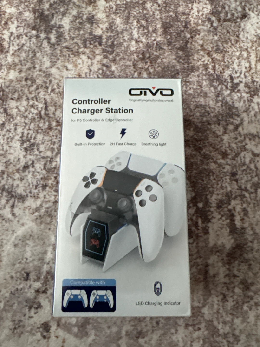 OIVO Controller Charger Station for PS5 & Edge Controller