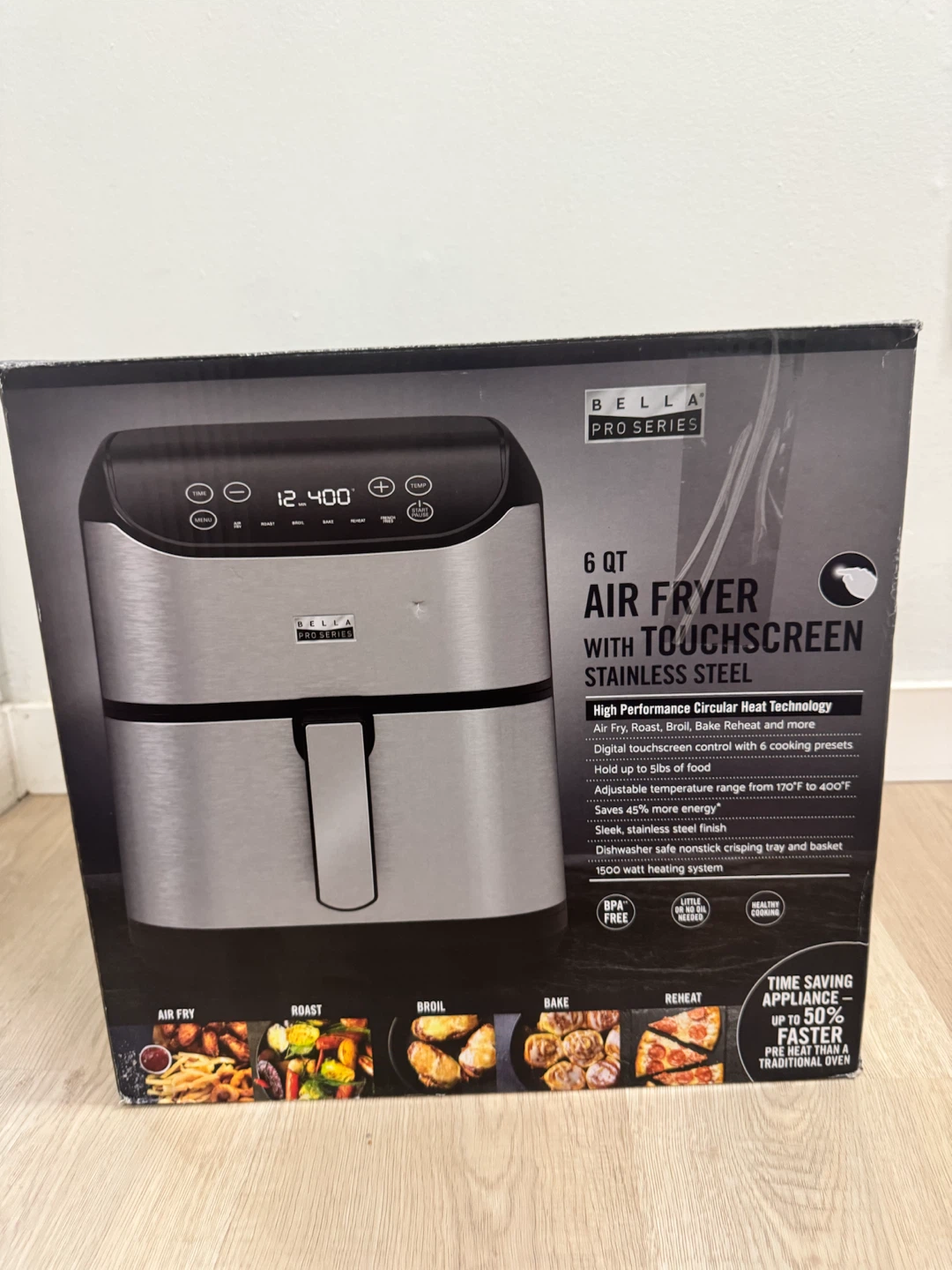 AIR FRYER  BELLAPRO 5.7