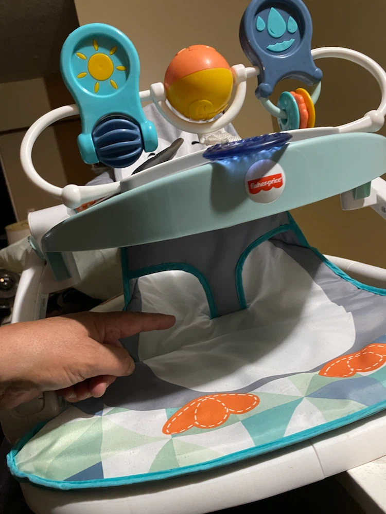 MINT Fisher-Price Sit-Me-Up Floor Seat with Toys - Penguin - photo 4