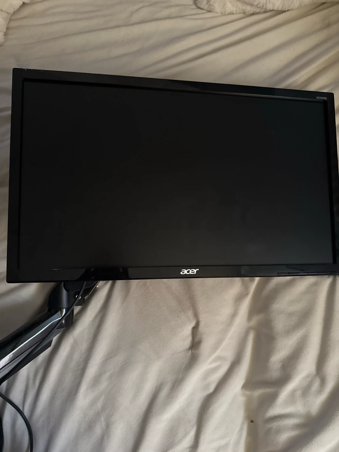 Acer K222HQL LCD Monitor with Dual Mount