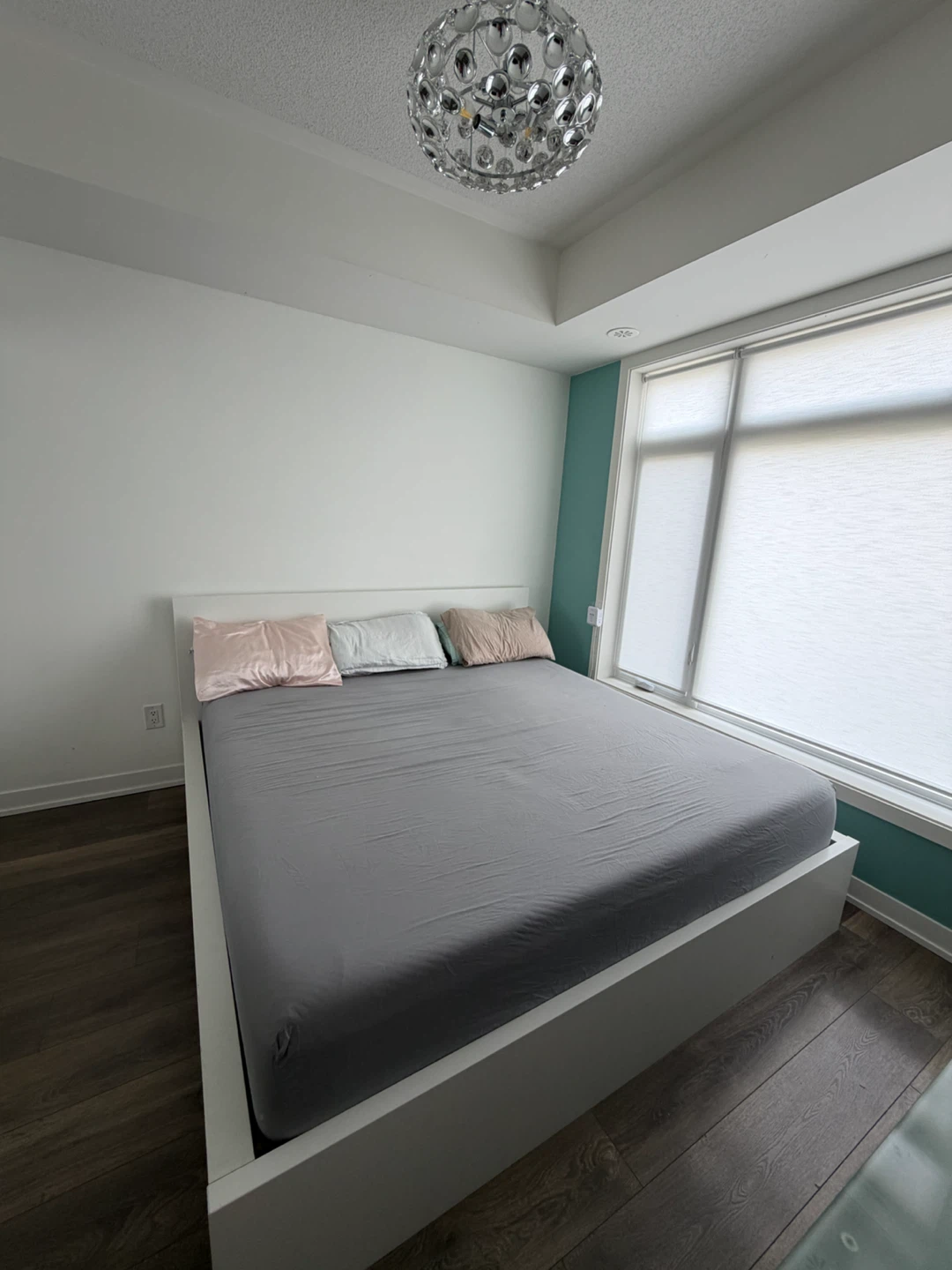 King Size IKEA MALM Bed Frame + King Mattress (Great Condition)