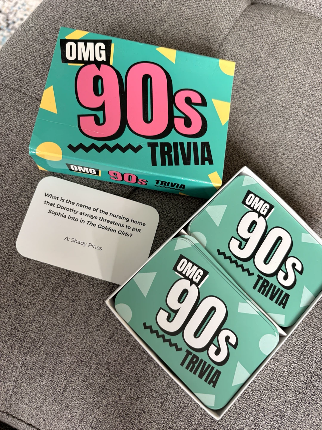 Mad Gab & OMG 90s Trivia Party Game Bundle - photo 4