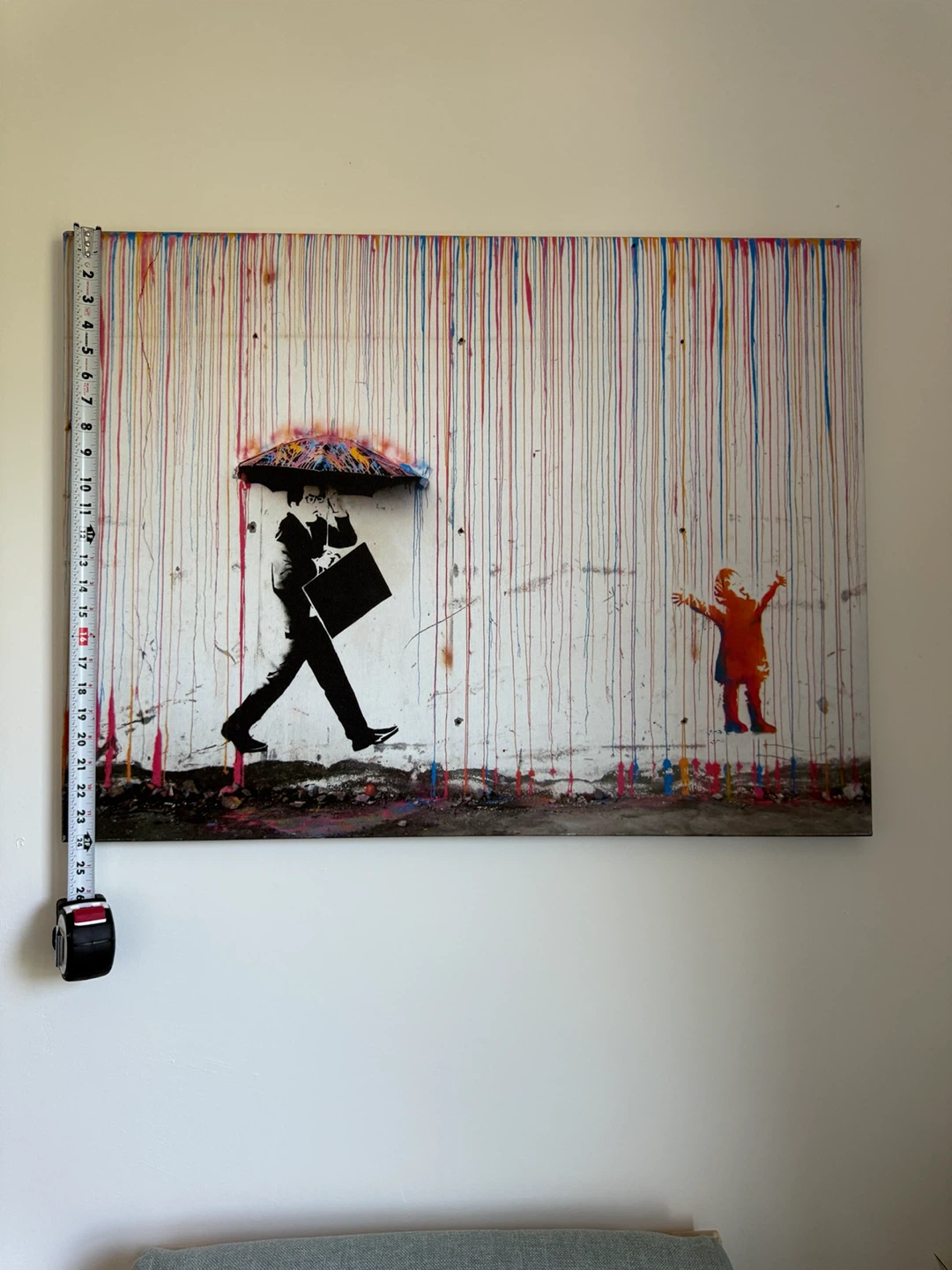 Banksy "Girl with Balloon" Inspired Canvas Art - photo 2