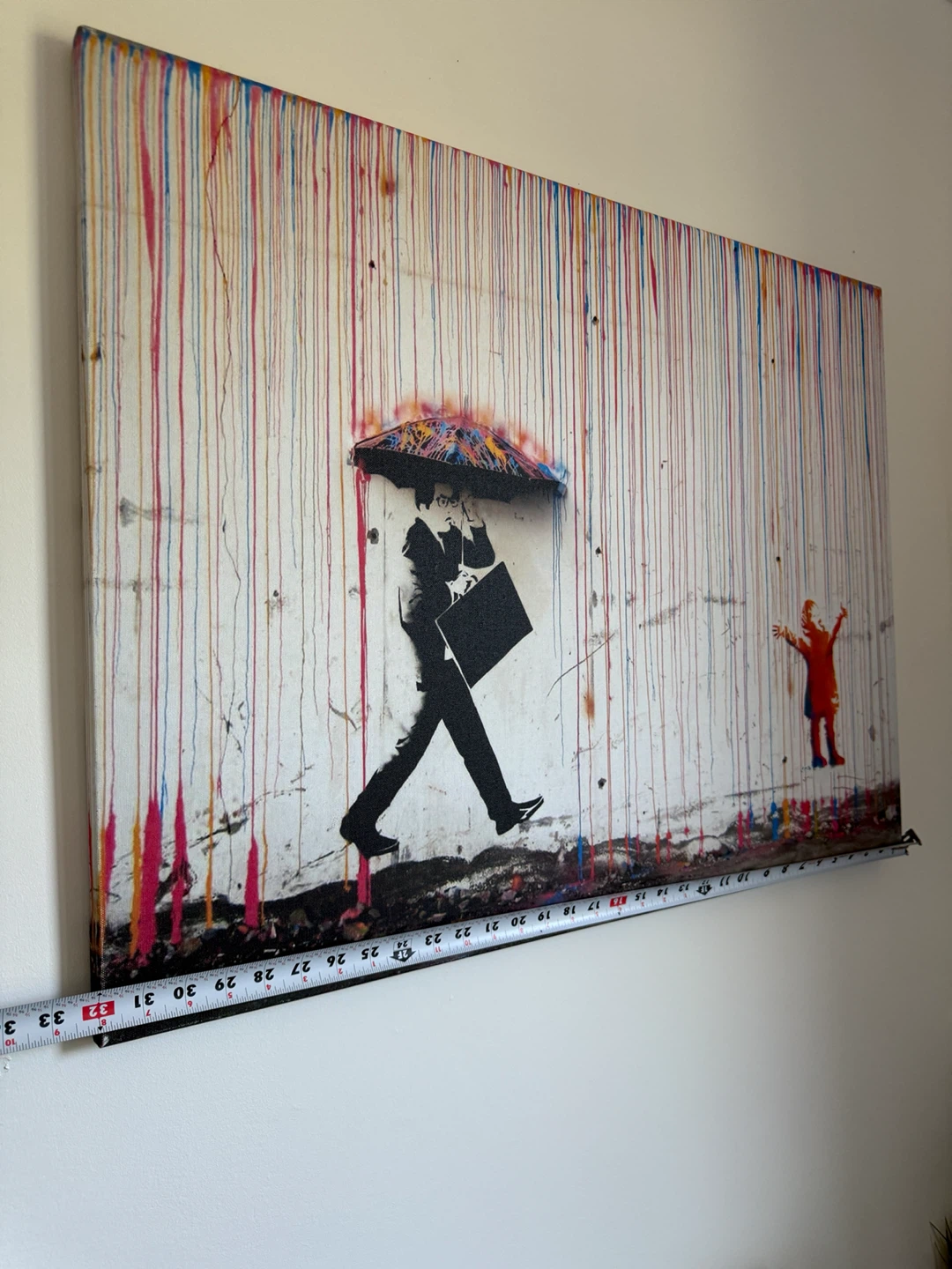 Banksy "Girl with Balloon" Inspired Canvas Art - photo 3