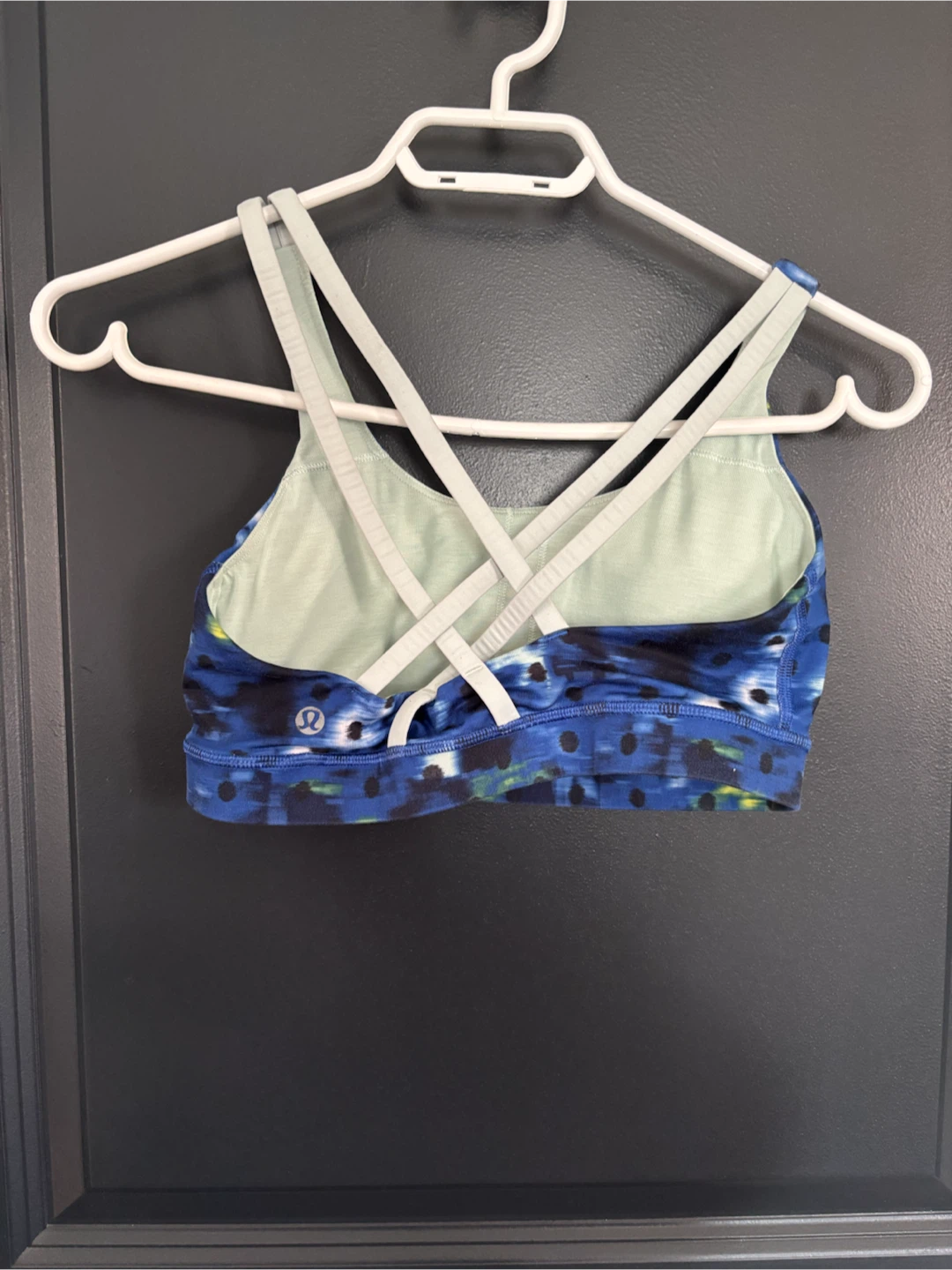 Lululemon Sports Bra Blue Tie-Dye - photo 2
