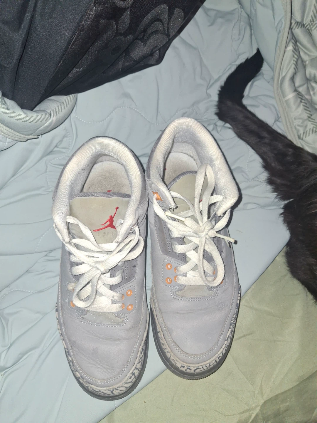 Air Jordan 3 Retro 'Wolf Grey' Sneakers