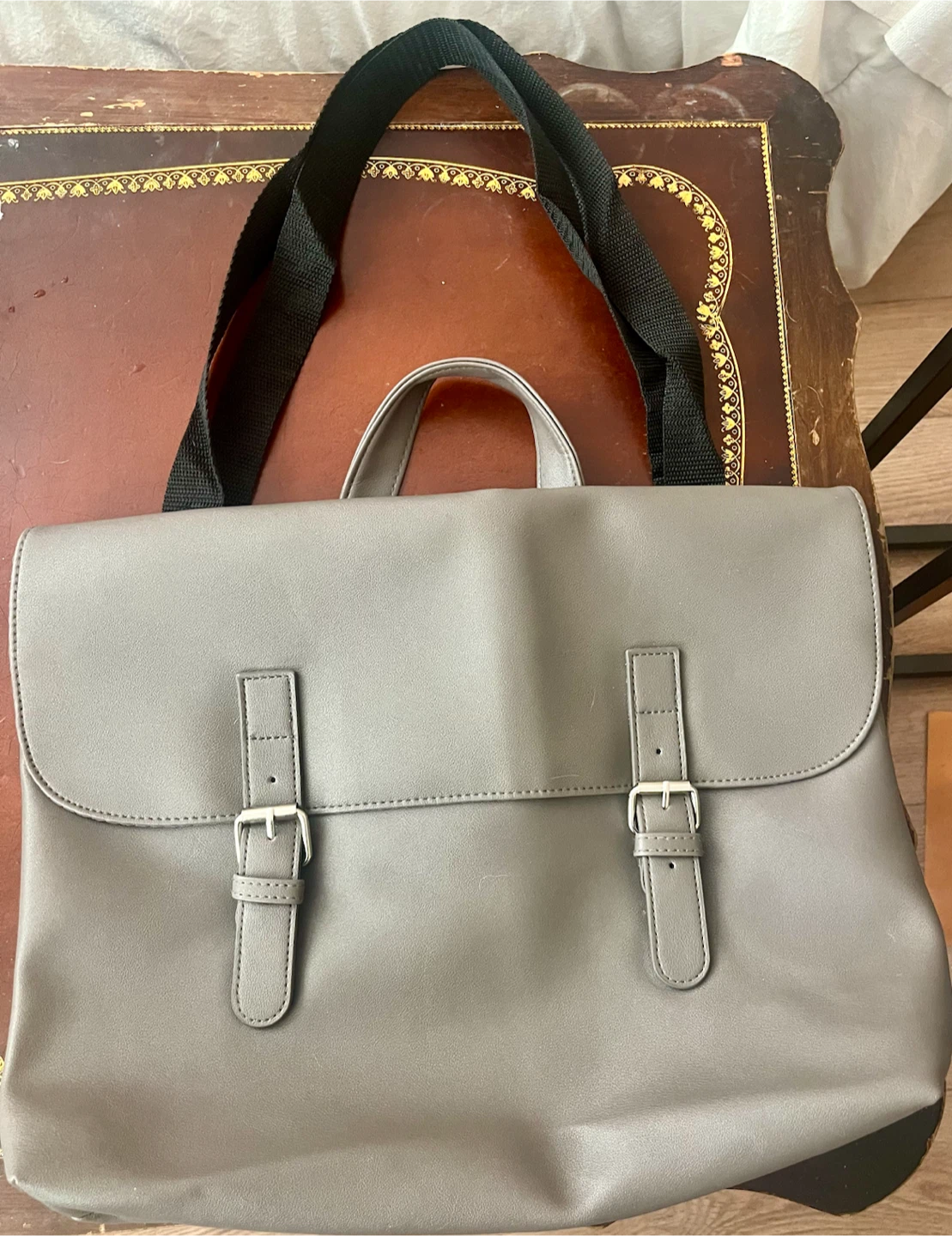 Brand New Maclean's Grey Satchel Bag