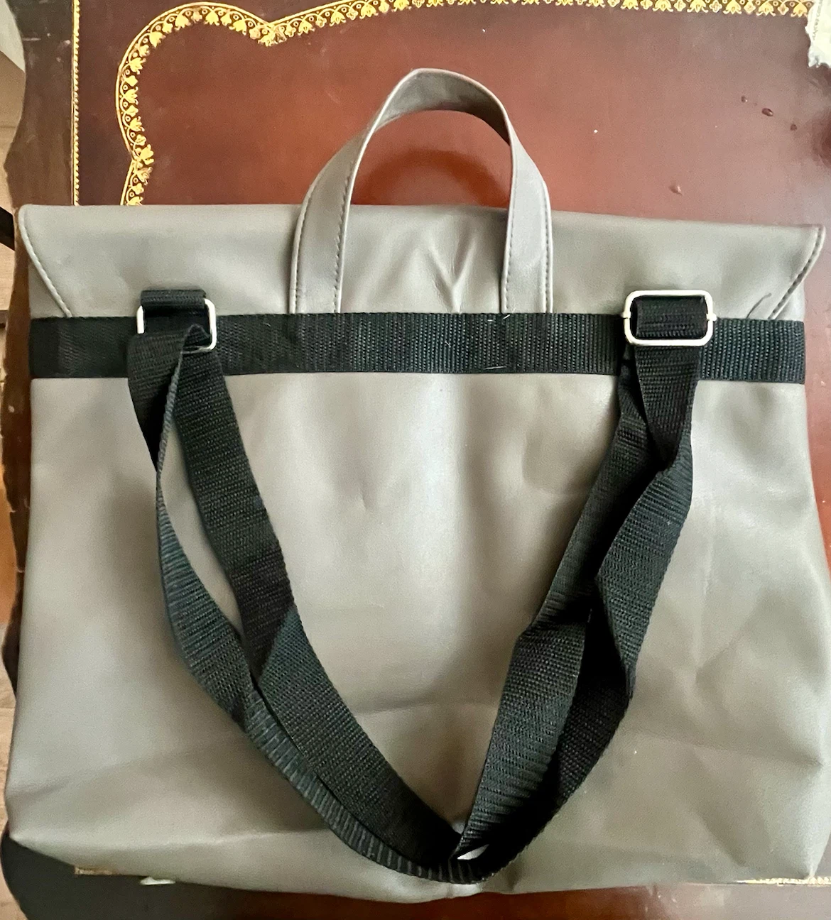 Brand New Maclean's Grey Satchel Bag - photo 5