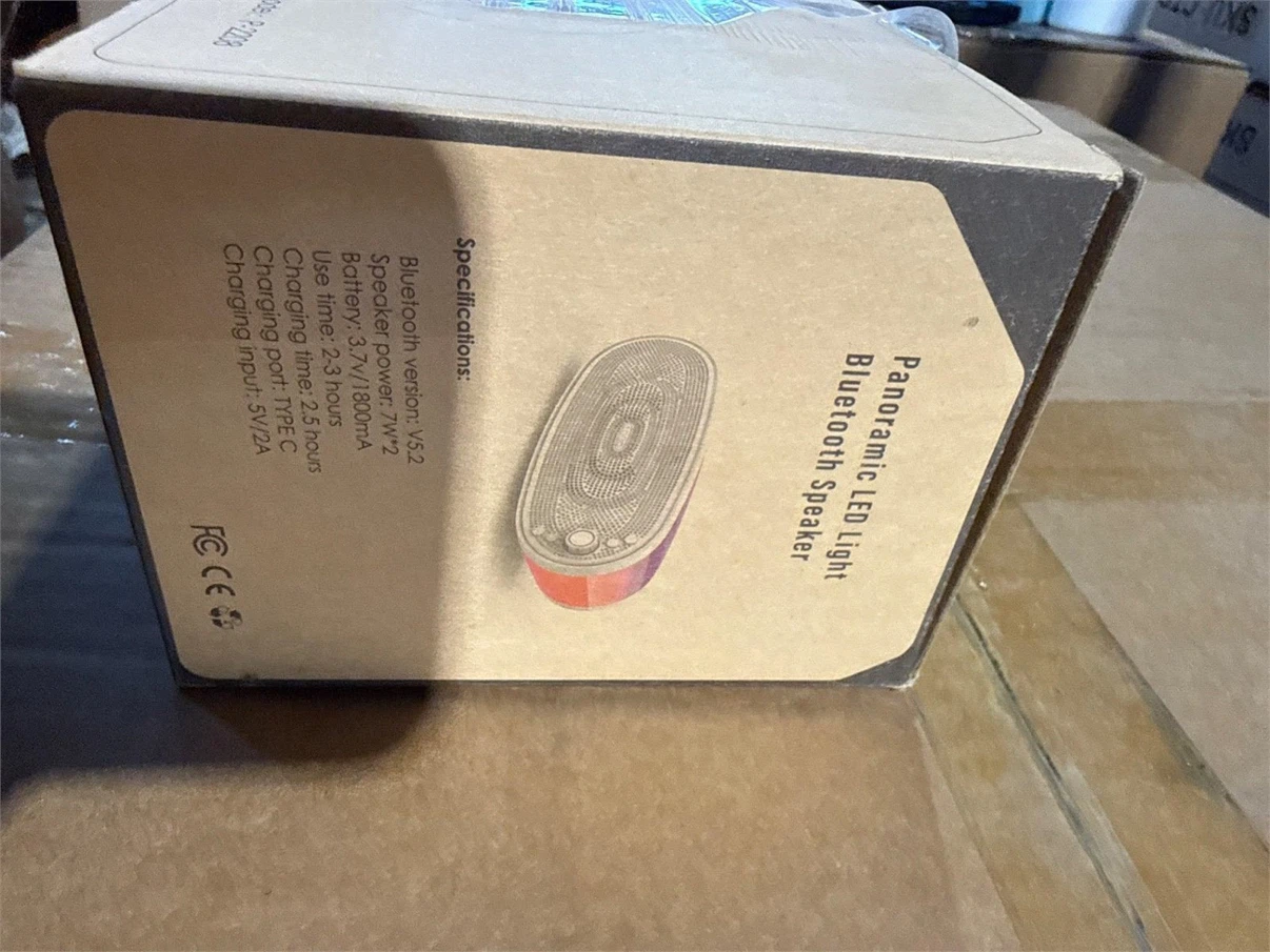 Panoramic LED Light Bluetooth Speaker - photo 2