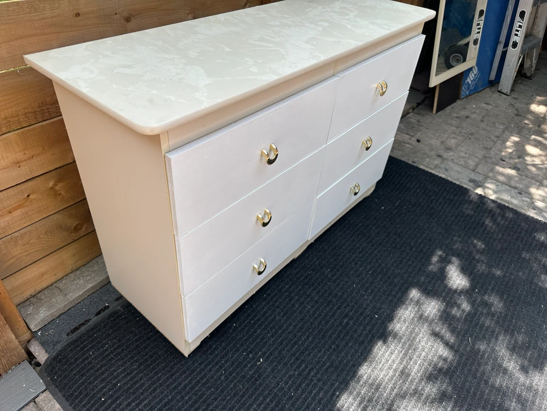 Cream Dresser with 6 Drawers - photo 3