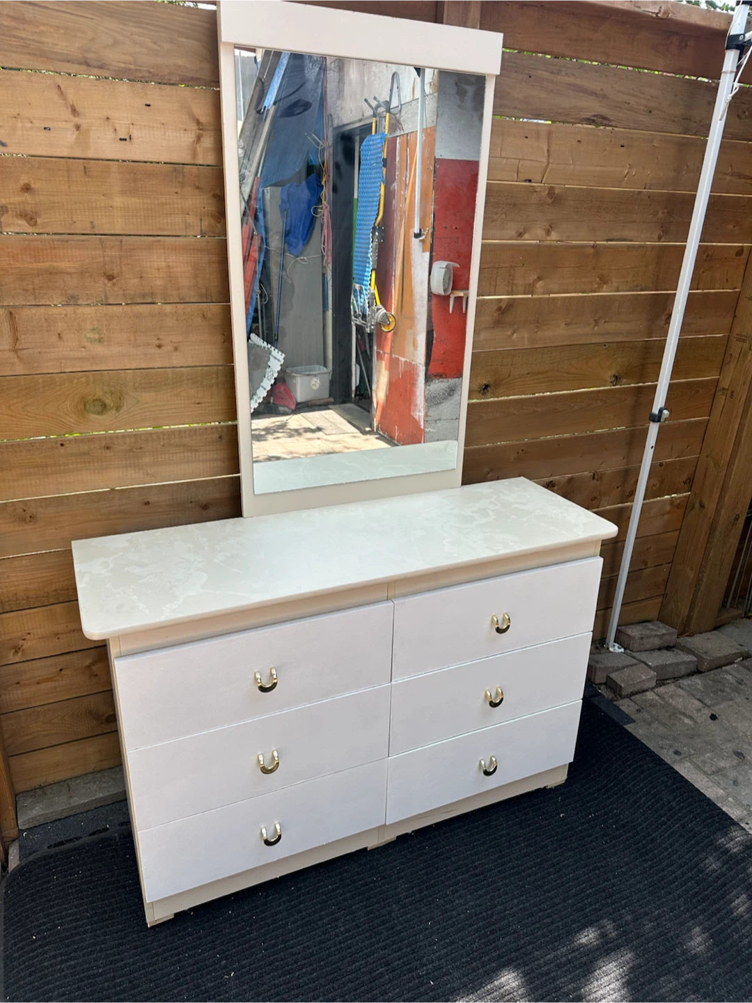 Cream Dresser with 6 Drawers - photo 5