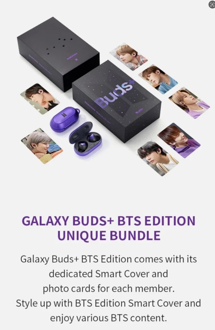 Samsung Galaxy Buds+ BTS Edition (Complete Set) - photo 2