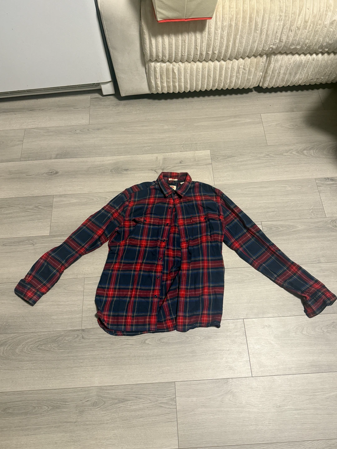 Levi’s Plaid Flannel Shirt - photo 2