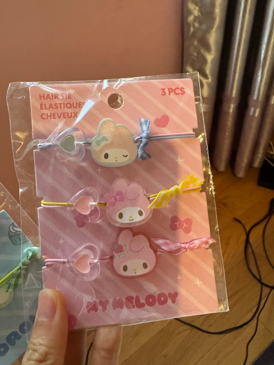 Sanrio Cinnamoroll & My Melody Hair Ties (3 Pcs Each) - photo 2