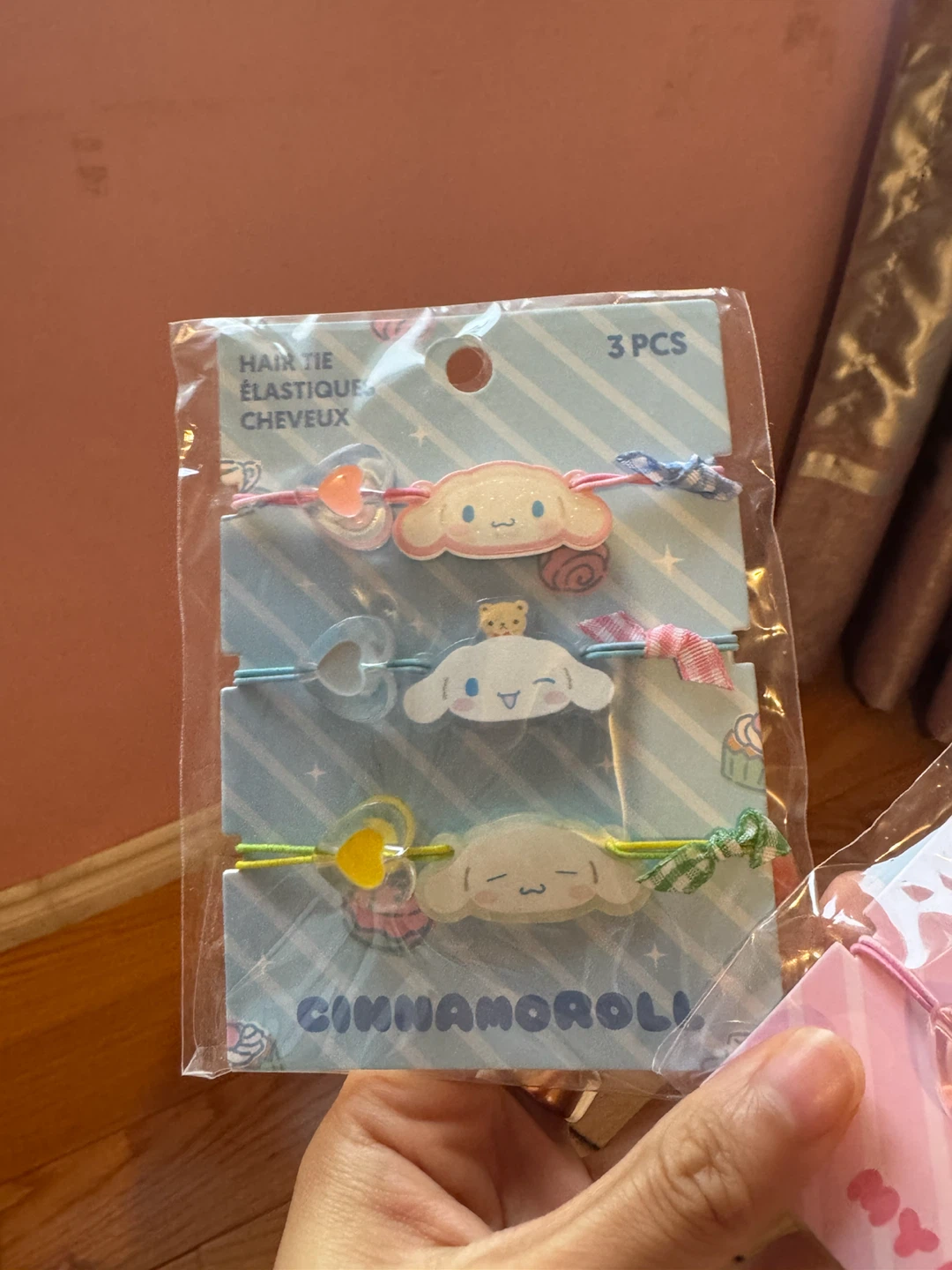 Sanrio Cinnamoroll & My Melody Hair Ties (3 Pcs Each) - photo 3